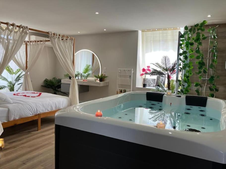 Jungle Secret Spa Nuit Insolite Giromagny Esterno foto
